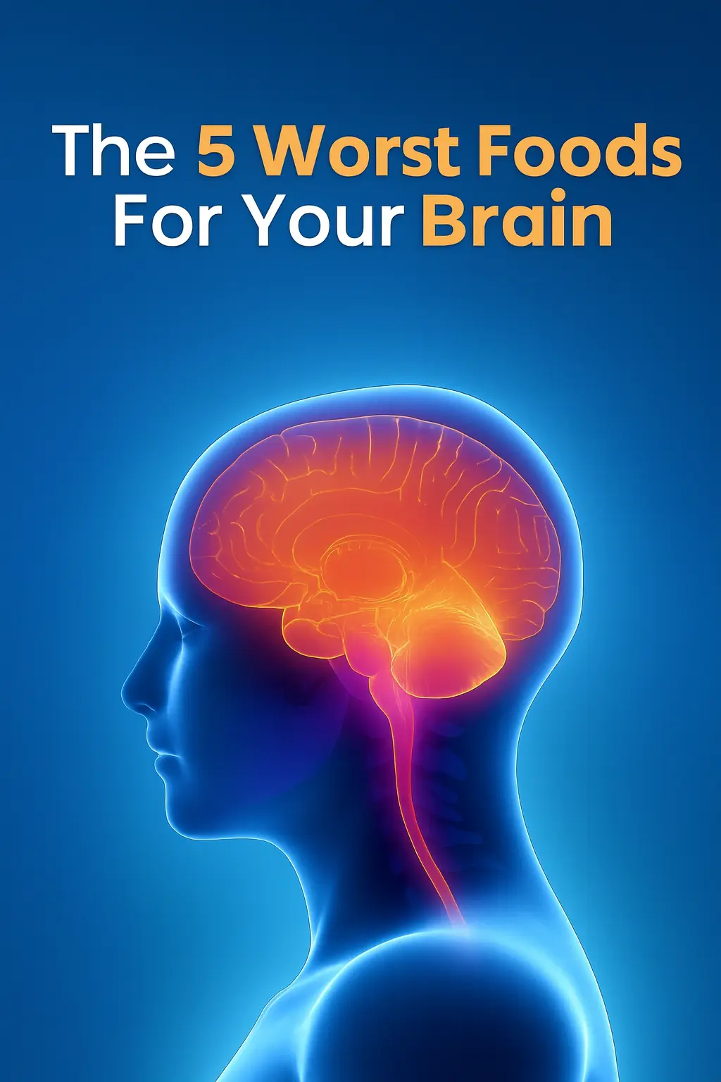 Brain Savior Bonus 2 — The 5 Worst Foods For Your Brain digital guide cover